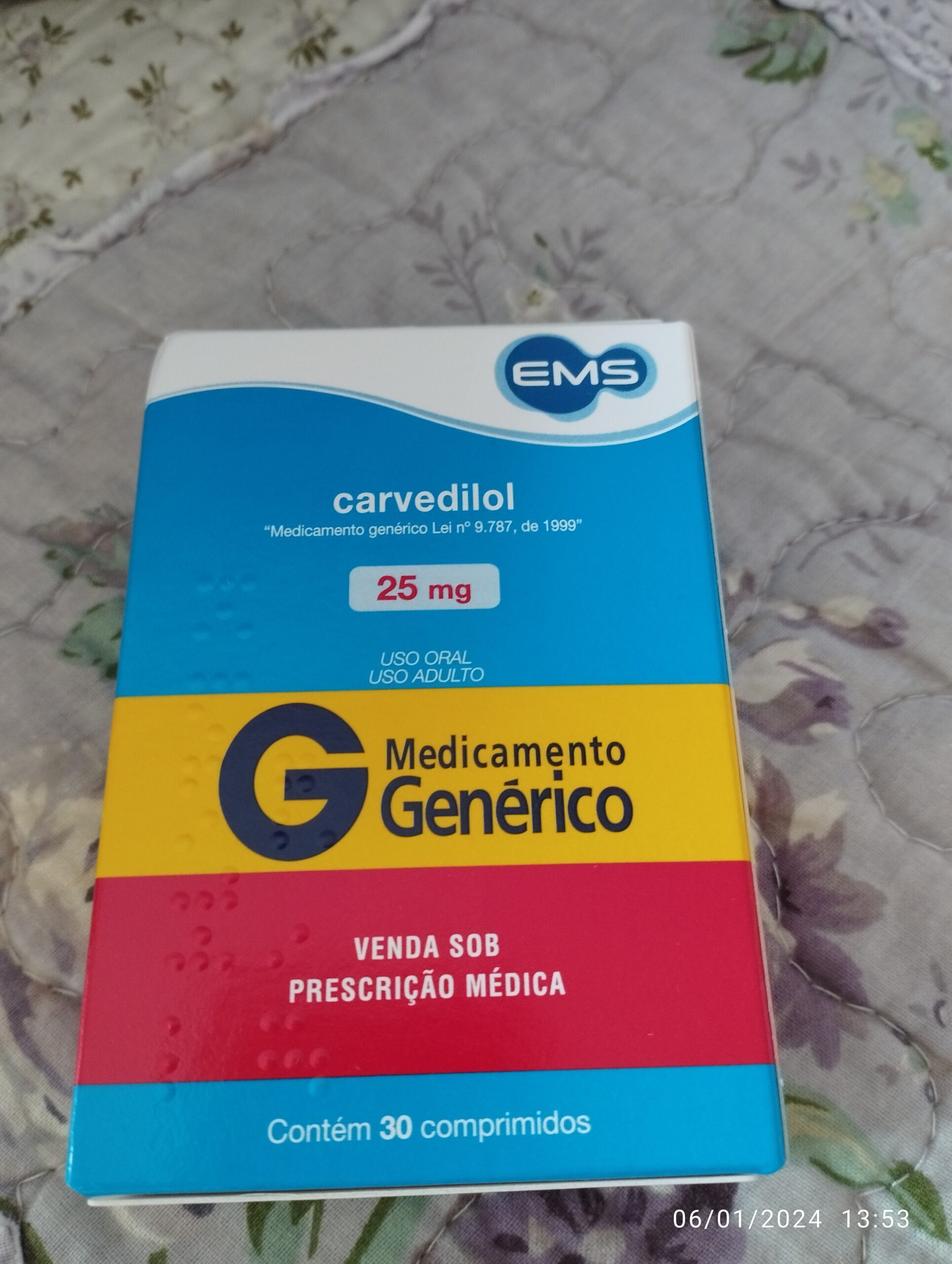 Carvedilol 25mg